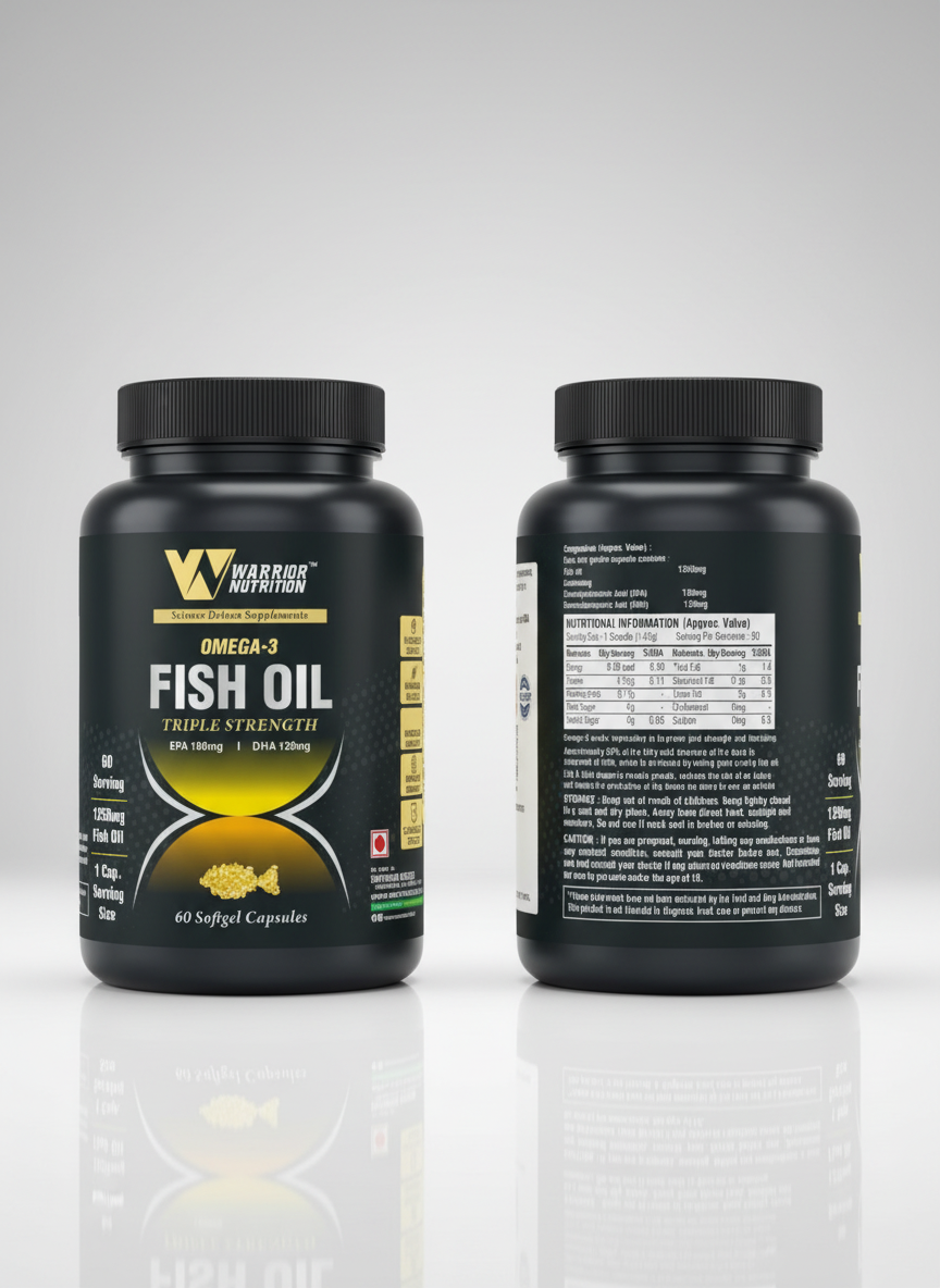 Warrior Nutrition Omega 3 Fish Oil
